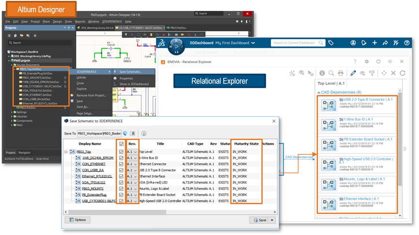 干货 | 基于达索系统3DEXPERIENCE平台的Altium Designer设计集成解决方案(图7)