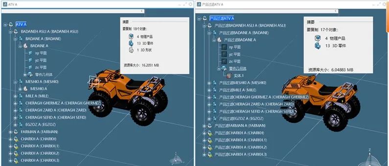 干货 | 达索系统3DEXPERIENCE平台三维模型轻量化处理方案大揭秘(图6)