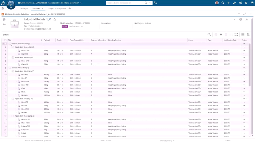 3DEXPERIENCE平台如何赋能工业机器人“一体化协同”全流程(图4)